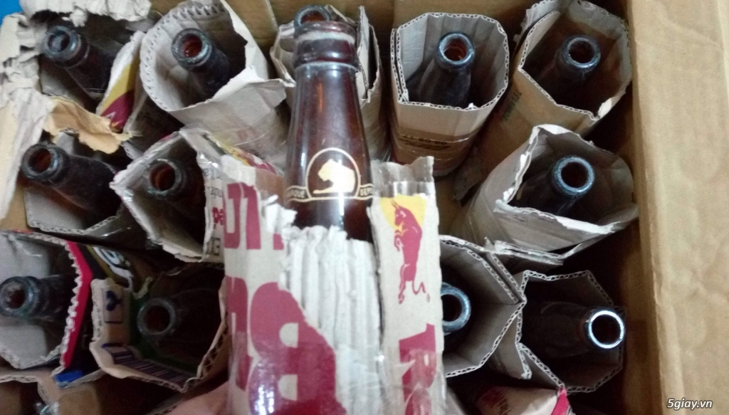 Chai bia lave con cọp xưa