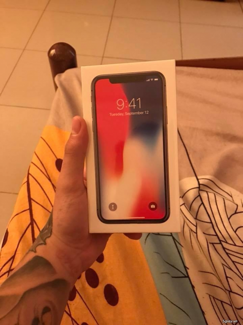 Iphone X chưa khui hàng mỹ gia đình xách tay về - 1