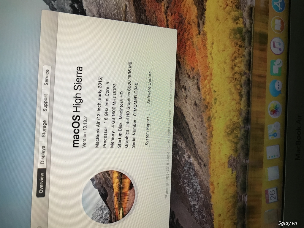 MacBook air 2015 ! 14.500.000d - 4