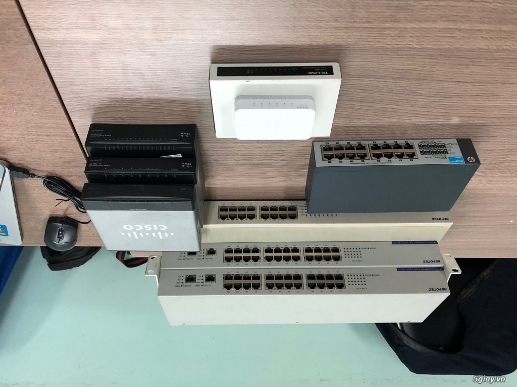 THANH LÝ, XẢ HÀNG TỒN KHO: Switch, đầu ghi hình, máy in, router,...