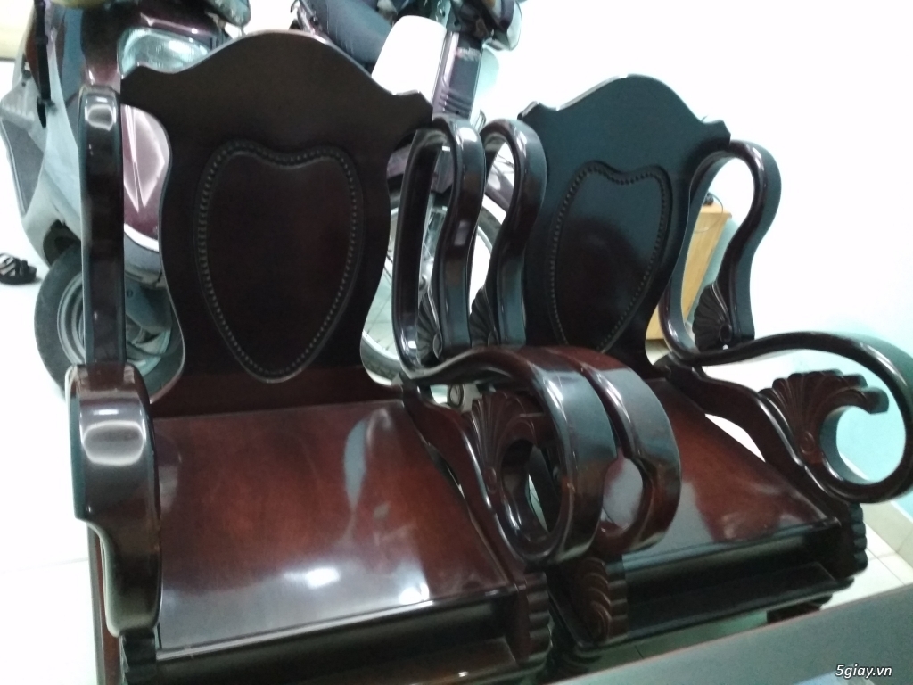 Bán bộ salon bằng gỗ xoan đào