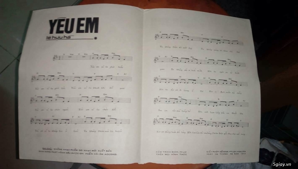 Topic bán những bìa nhạc xưa trước 1975