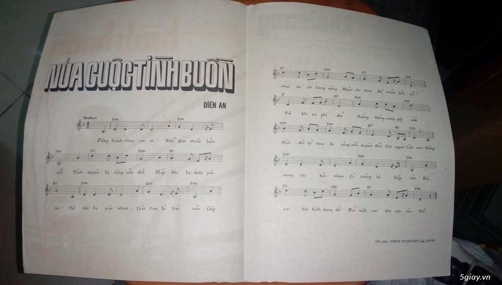 Topic bán những bìa nhạc xưa trước 1975 - 1