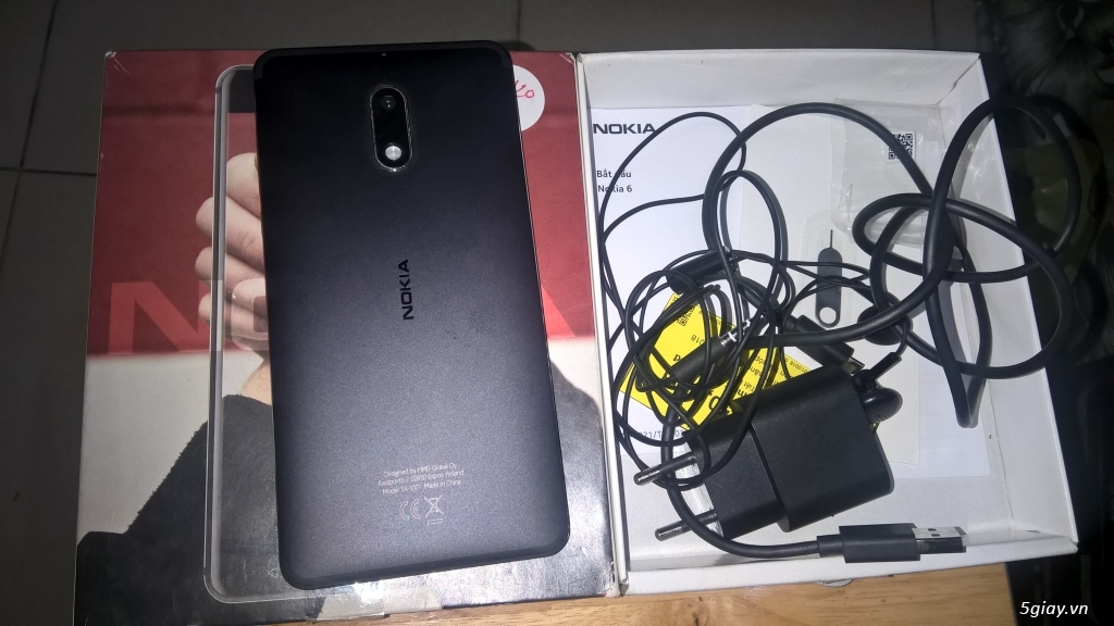 Nokia 6 black fullbox còn bảo hành 7,5 tháng TGDĐ - 3