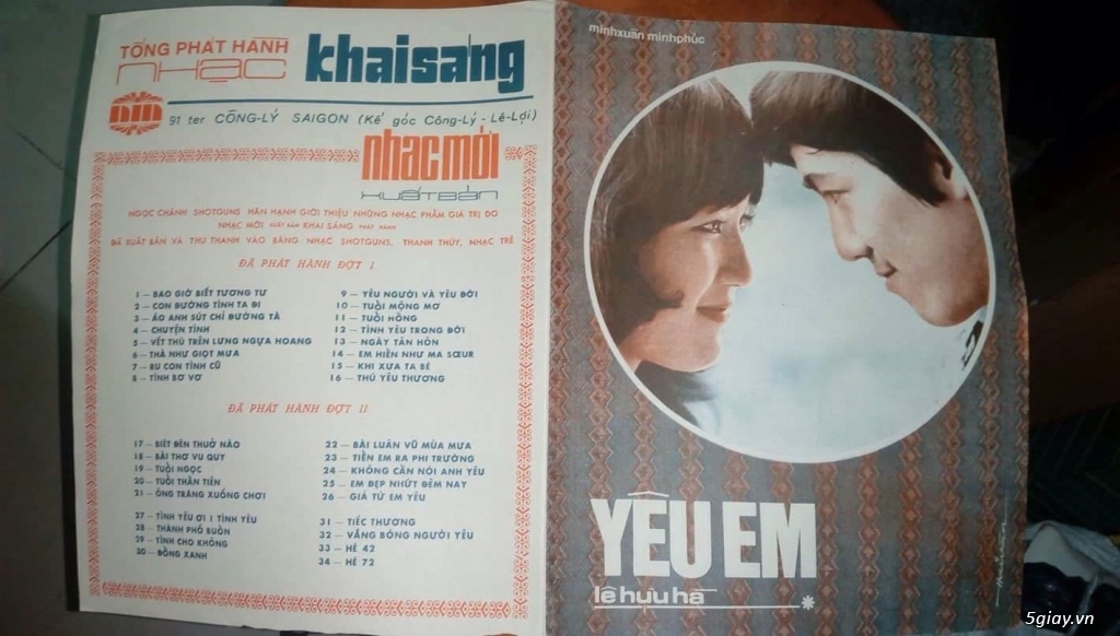Topic bán những bìa nhạc xưa trước 1975 - 3