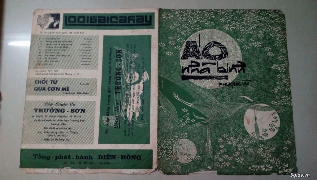 Topic bán những bìa nhạc xưa trước 1975 - 1
