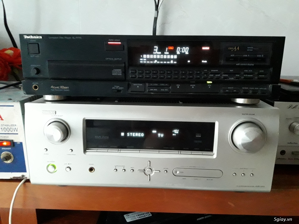 Đầu CD technics SL P770