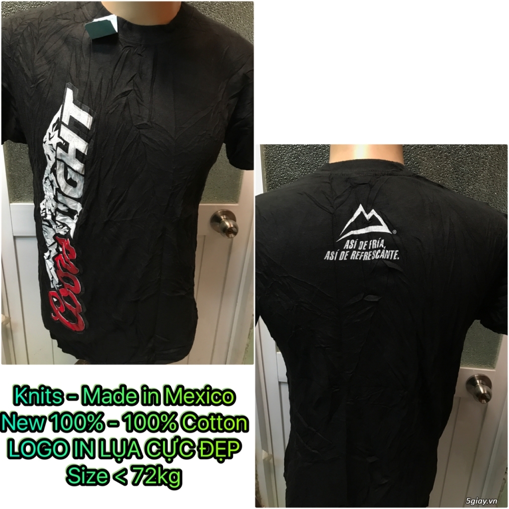 Áo Thun Hàng Hiệu Secondhand (Hàng Si Tuyển) Có BIG SIZE,Giá Bình Dân - 31