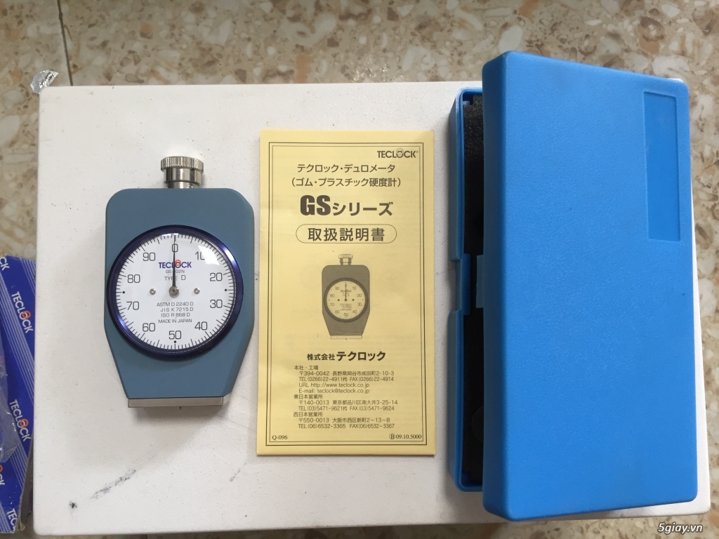Đồng hồ đo độ cứng Cao su TECLOCK GS-702N - 1