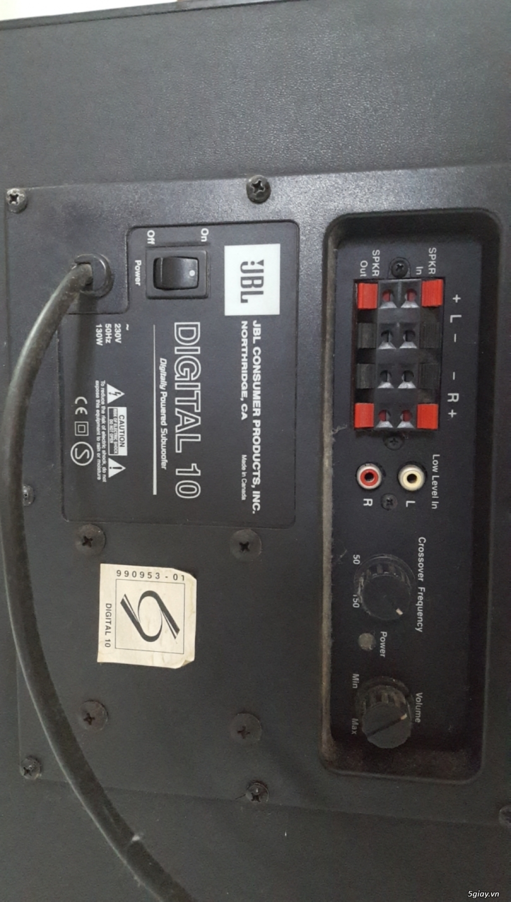Ban loa sub jbl dogital10