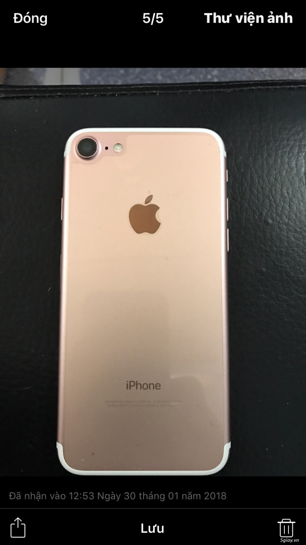 Bán iphone 7 rose gold 32g - 1