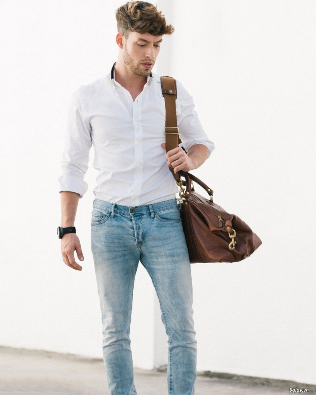 Chuyên Áo sơ mi Nam  - Hàng tiệm may - Vải đẹp thoáng mát - 10