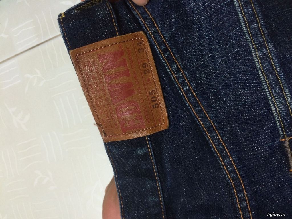 3 Edwin.Bạn vào xem.đã ghi size,eo đầy đủ. - 6