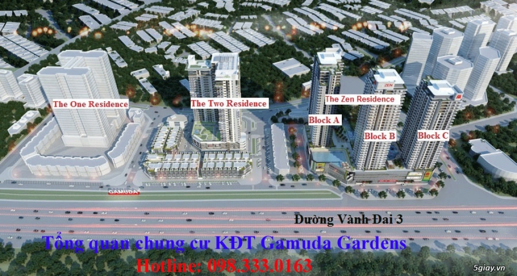 Bán chung cư Gamuda quận Hoàng Mai trả chậm 24T, 0% lãi suất, CK cao, - 4