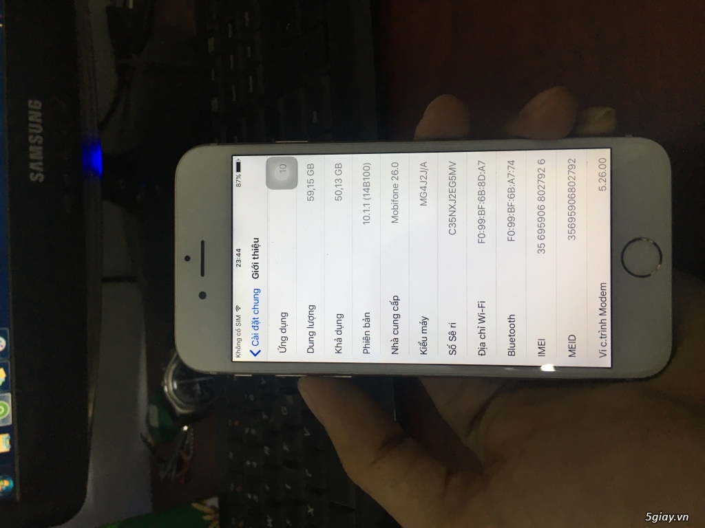 Bán iPhone 6 64gb Gold Quốc Tế, nguyên zin - 3
