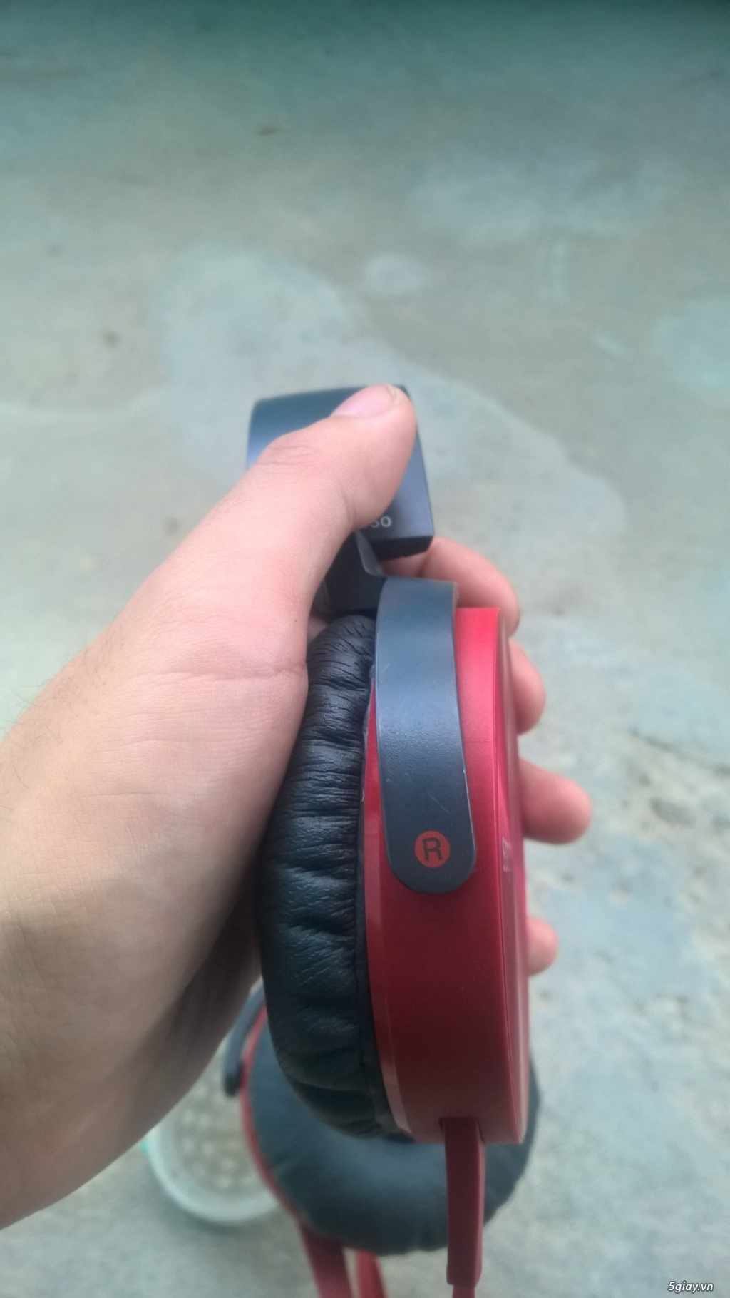 Tai nghe Sony XB450ap red - 6
