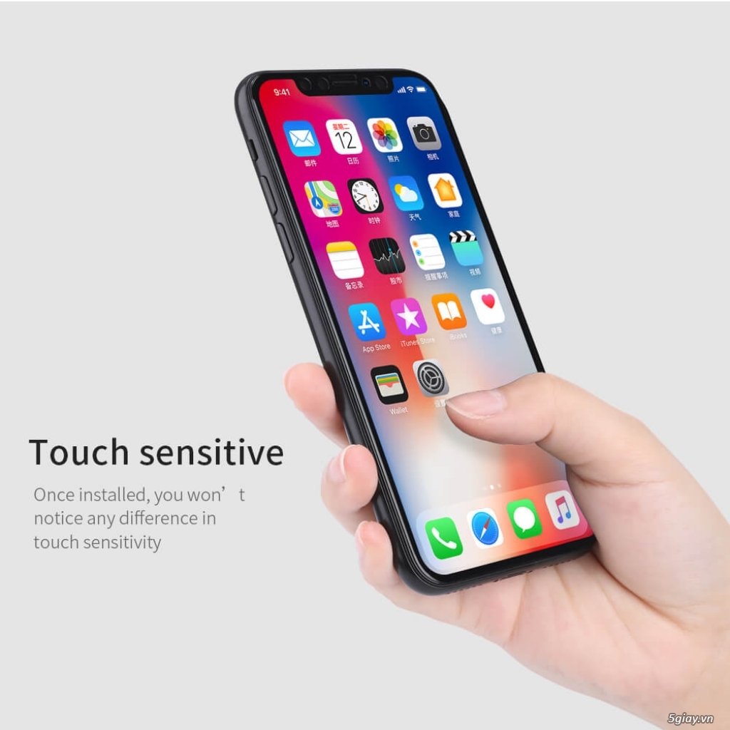 cường lực Nillkin và case bảo vệ Baseus cho iphone x - 6