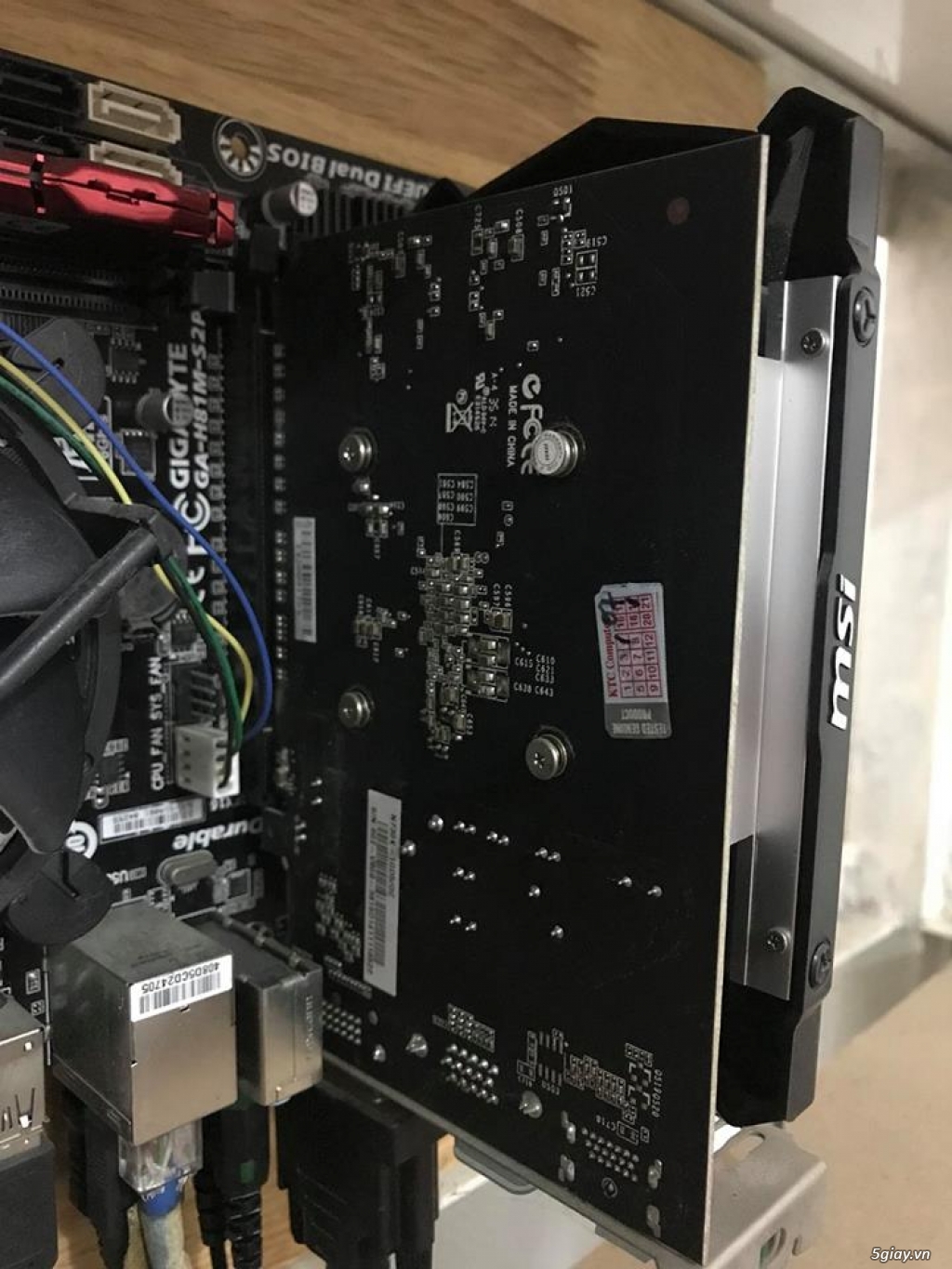 Cần Bán 14 VGA MSI GT730k OC 1G dr5 bảo hành hãng 4/2019
