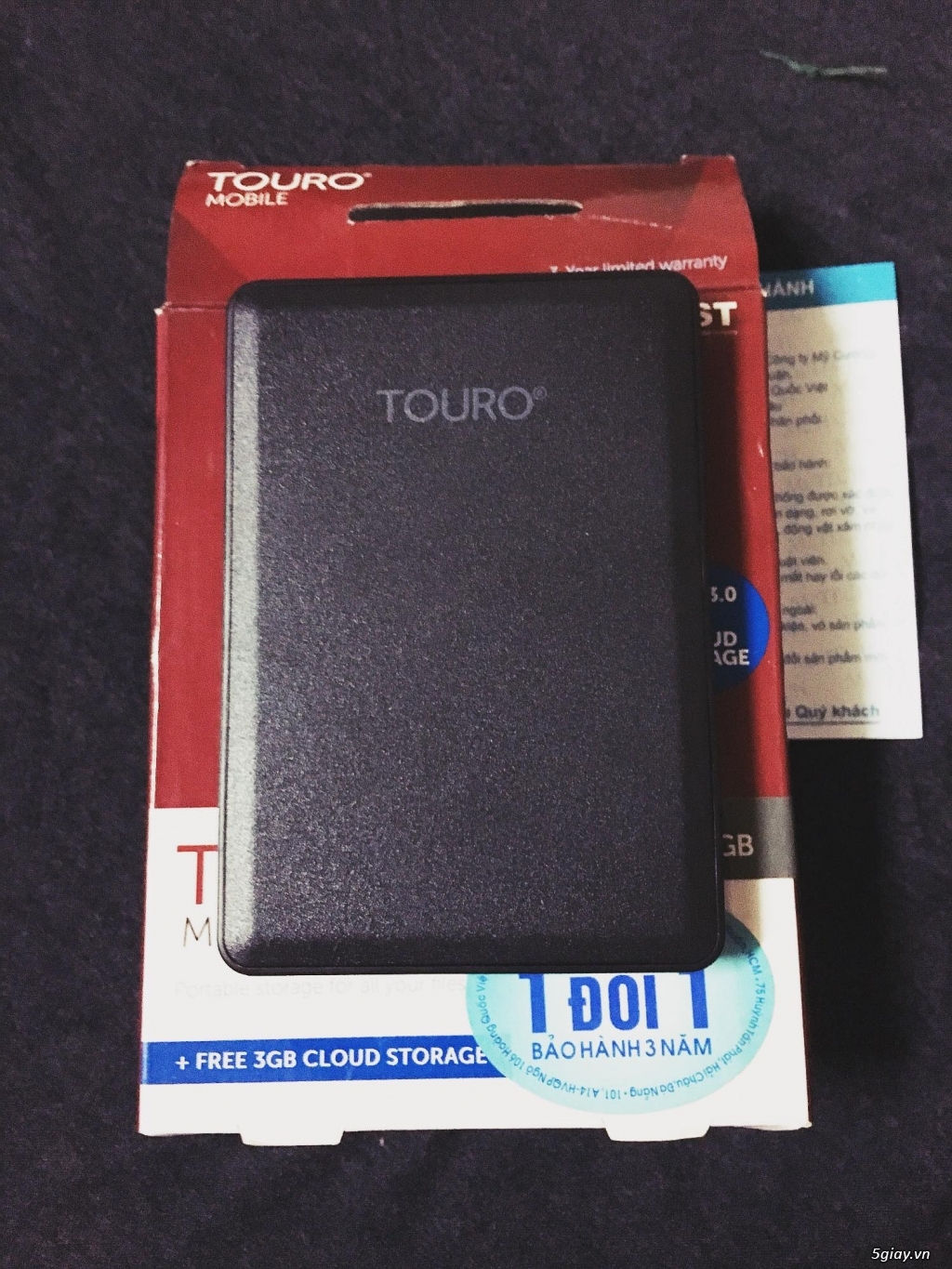 ổ cứng TOURO 500GB 99% 850k - 3