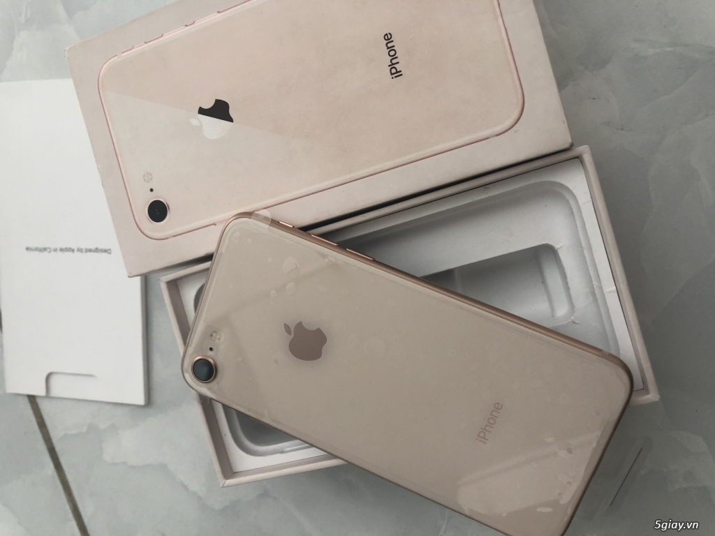 Iphone 8 64G gold Quốc tế. BH 26/12/2018. - 1