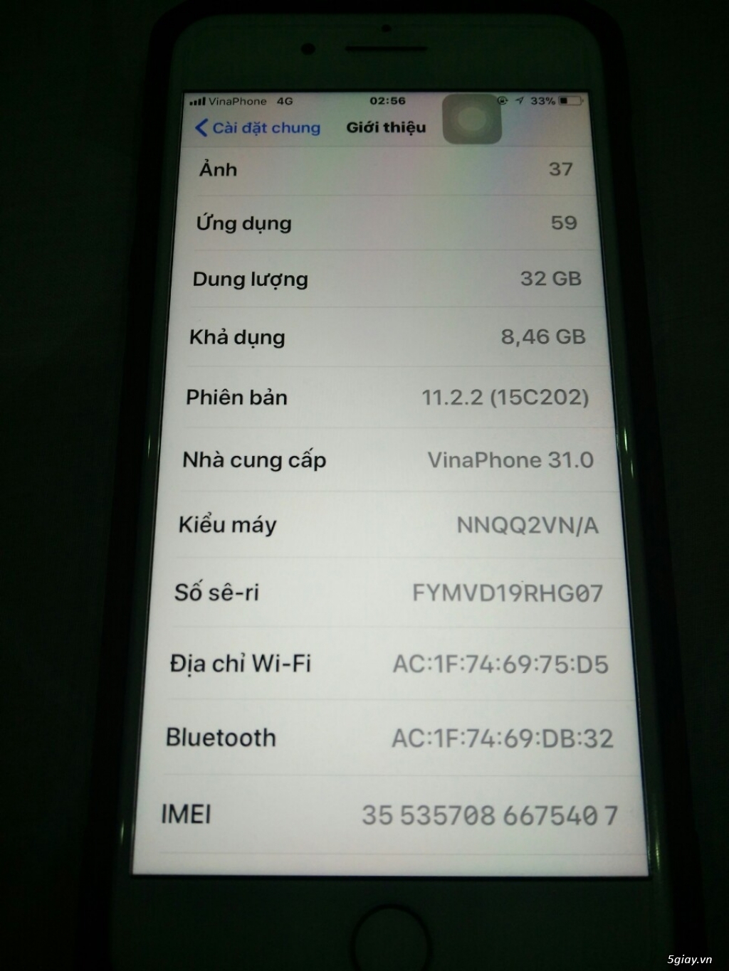 Iphone 7 Plus Rose 32Gb bản lock chính hãng VN new 98% + ốp lưng UAG - 15
