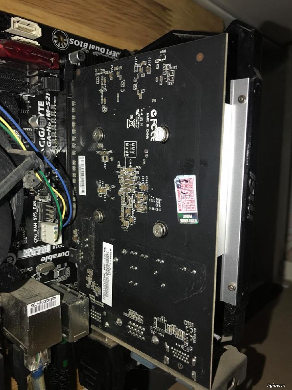 Cần Bán 14 VGA MSI GT730k OC 1G dr5 bảo hành hãng 4/2019 - 1