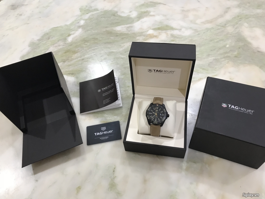 Bán Omega Seamaster 300m & Tag Heuer Auto Calibre 5 Black titanium - 8