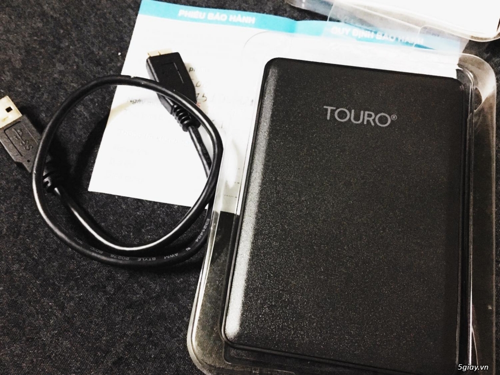 ổ cứng TOURO 500GB 99% 850k - 1