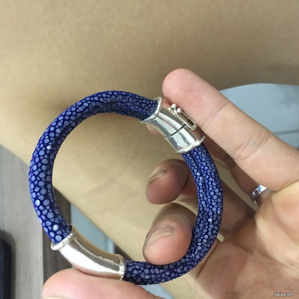 Vòng cá đuối - khoen Bạc - 3