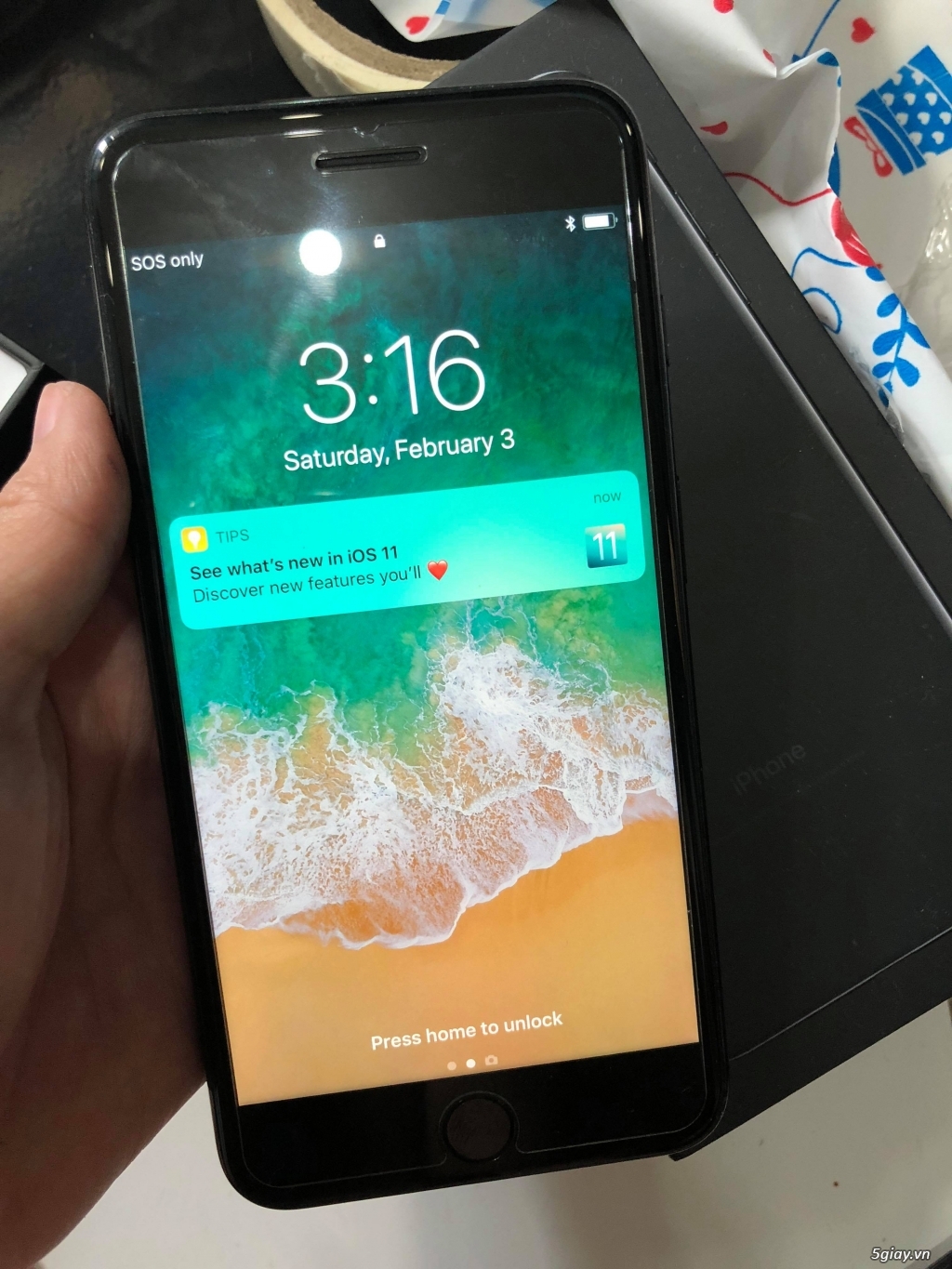 Cần bán iphone 7plus quốc tế 256gb fullbox - 4