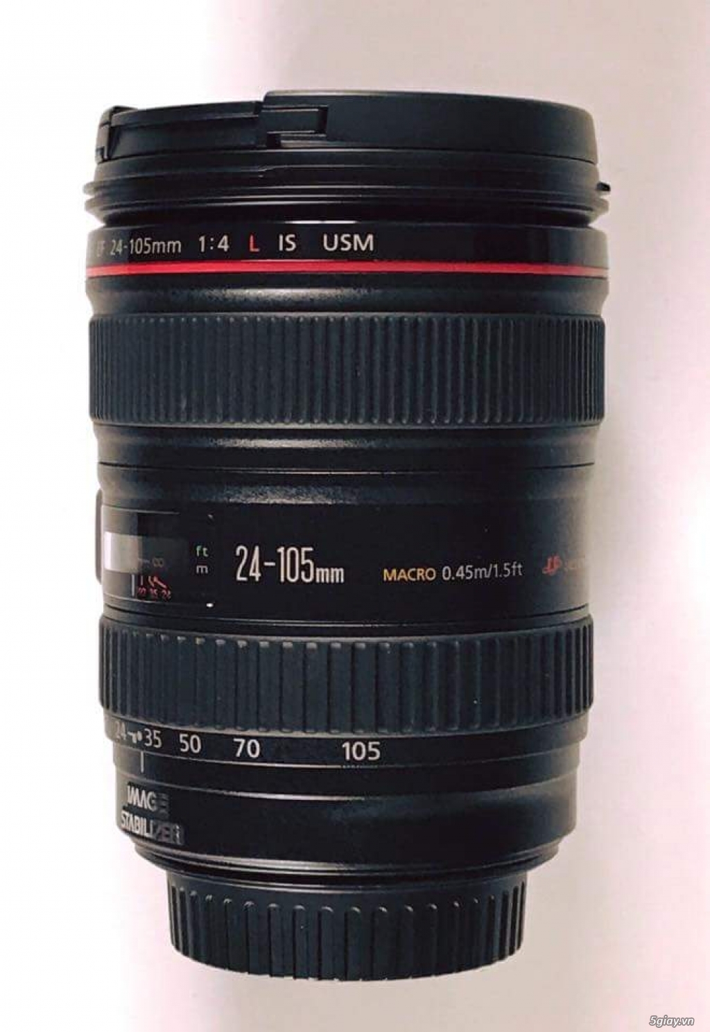 Lens canon 24 105L f4