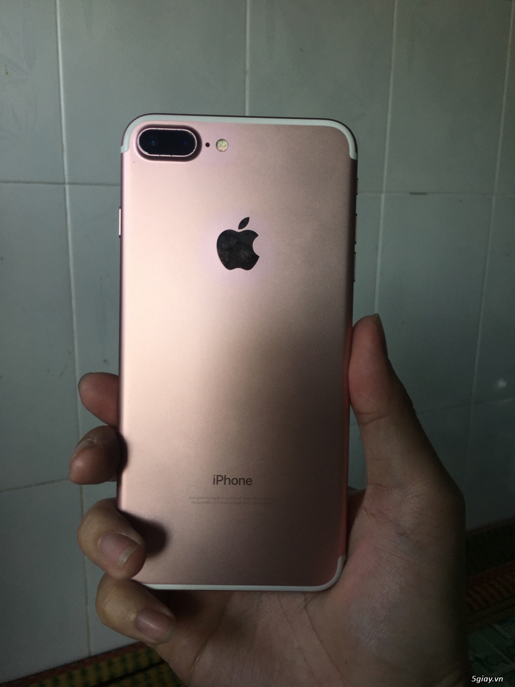 Iphone 7 plus rose 32gb 98% zin - 4