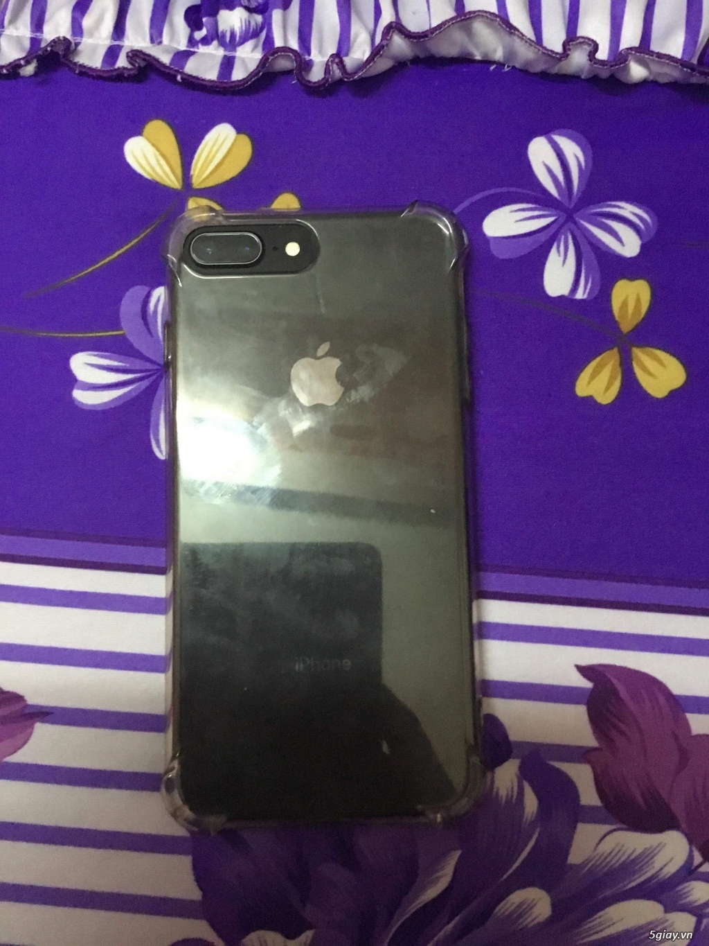 Iphone 8 plus sim ghep 256g mau den - 2