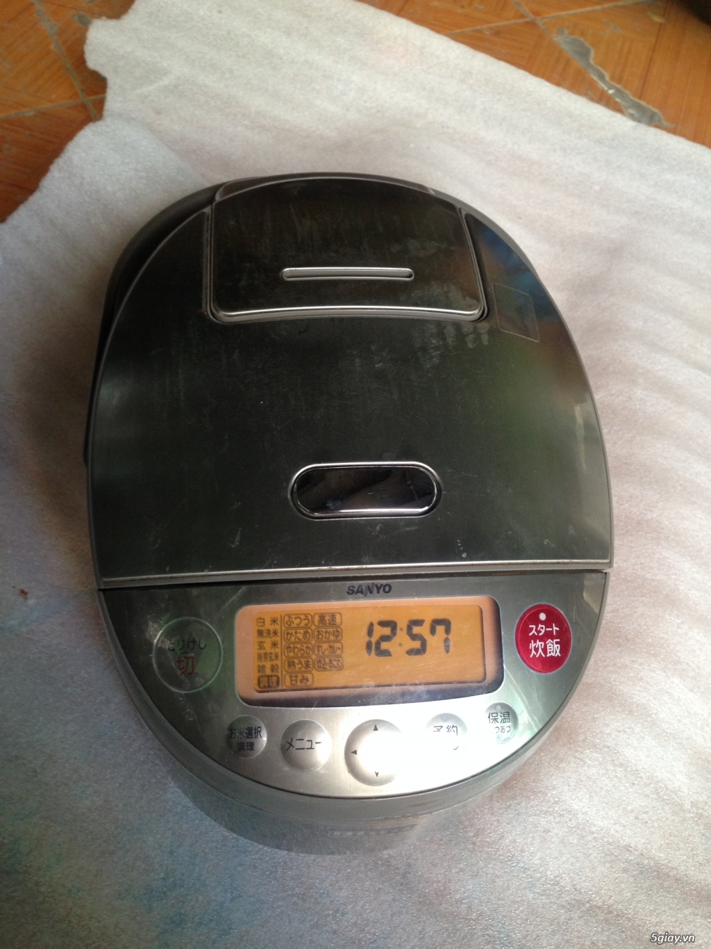 nồi cơm sanyo ruột đồng nội địa Nhật