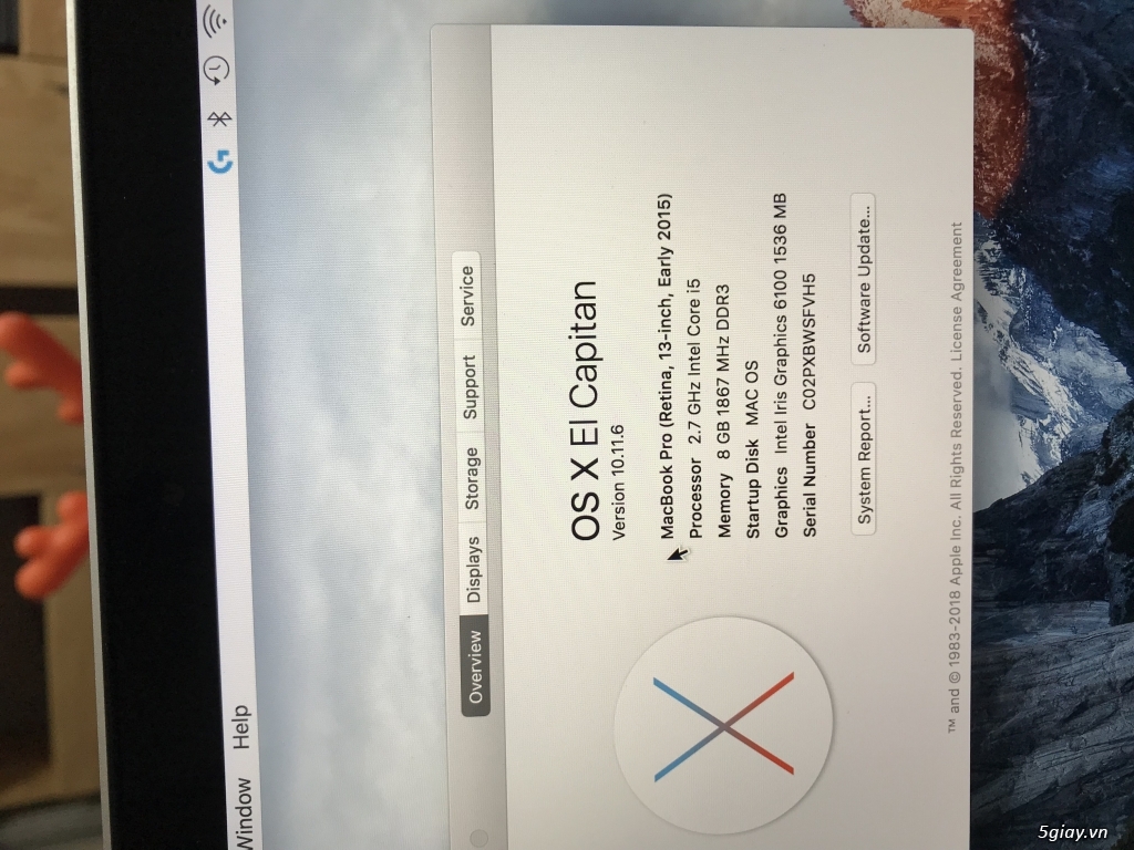 Cần bán: Macbook pro Retina 2015 MF840 mới giao thông tròn trịa 50 lần - 13