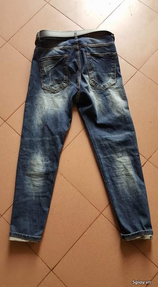 2 quần jeans nam skinny size 30 - 2