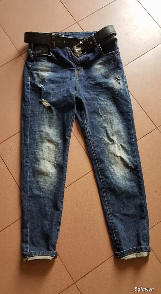2 quần jeans nam skinny size 30