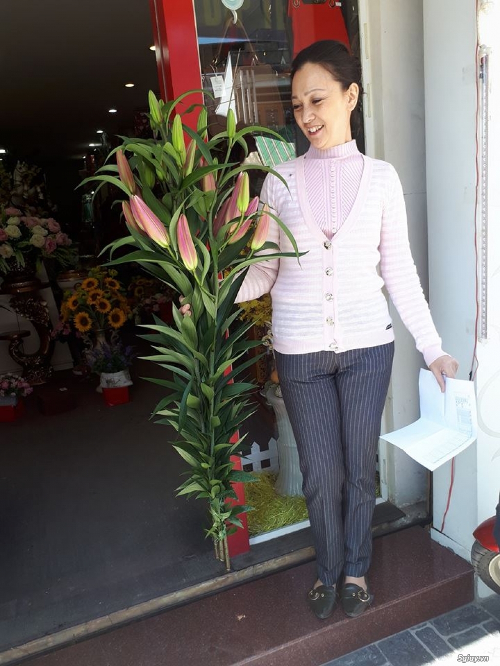 Hoa ly tươi chưng tết Đà Lạt tại thành phố HCM