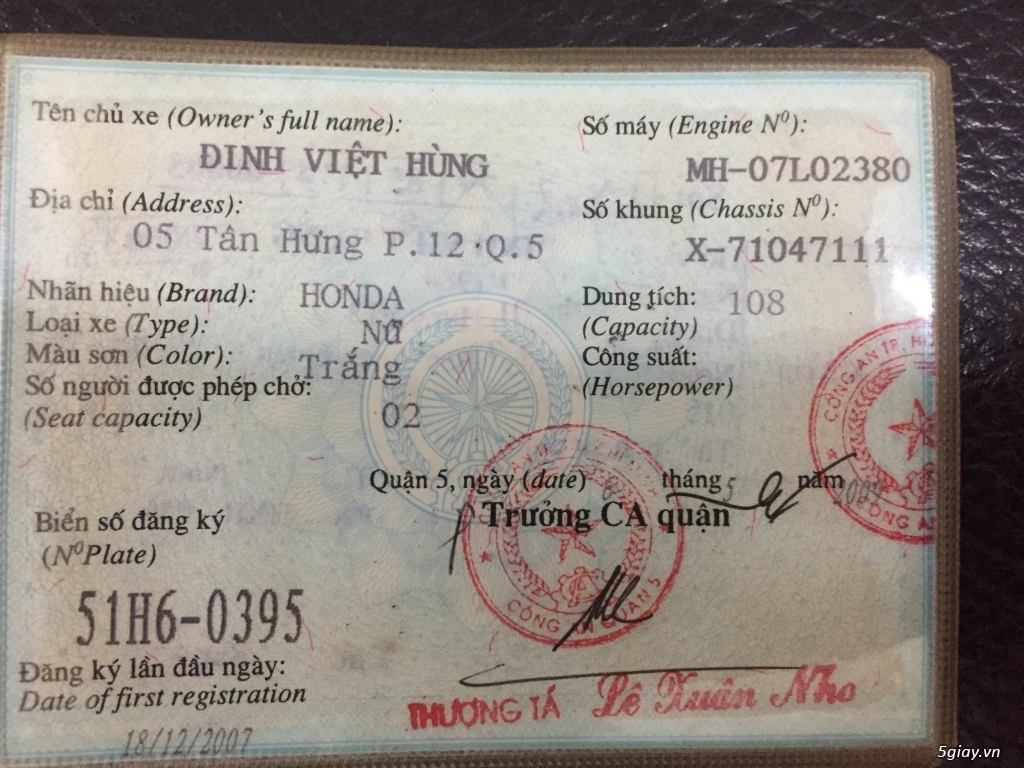 Honda SCR Fi 110cc 2007 BSTP chính chủ - 2