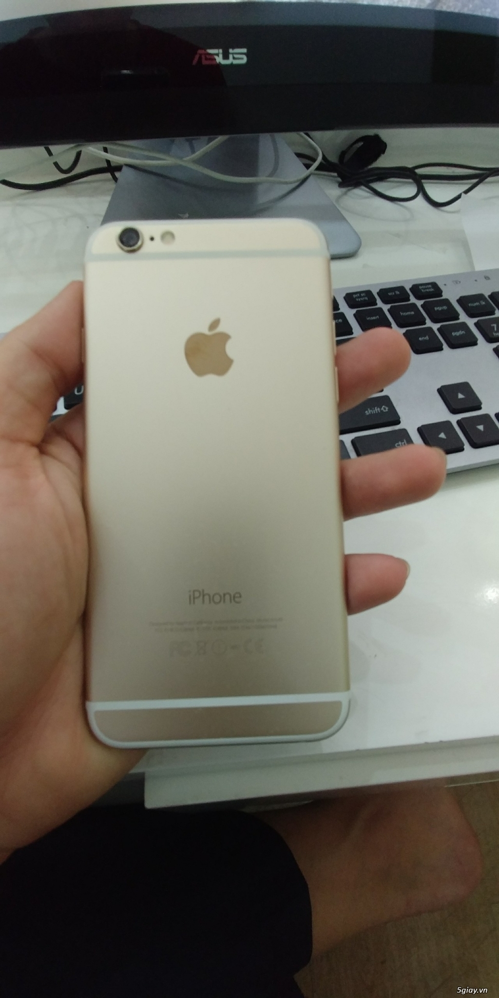 IPHONE 6 Gold 64GB - Ios 10.2.1 - cá nhân xài