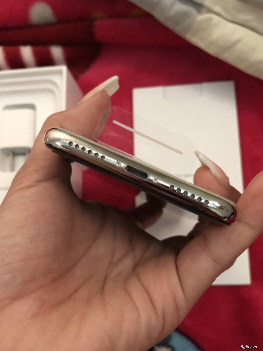 Iphone X 256gb - Trắng - 99,9% - 24tr500 - 1