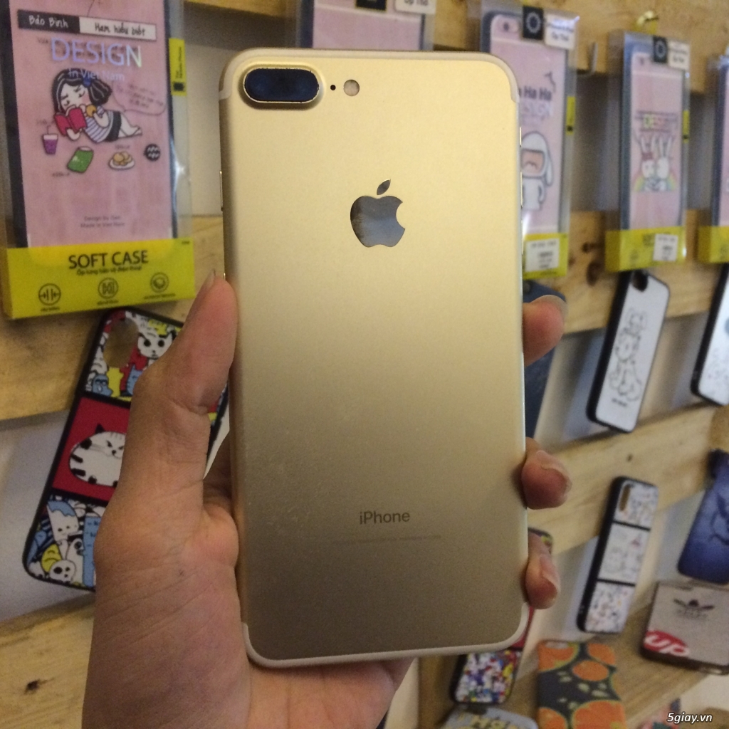 Iphone 7 plus quốc tế 128gb rose và gold - 4