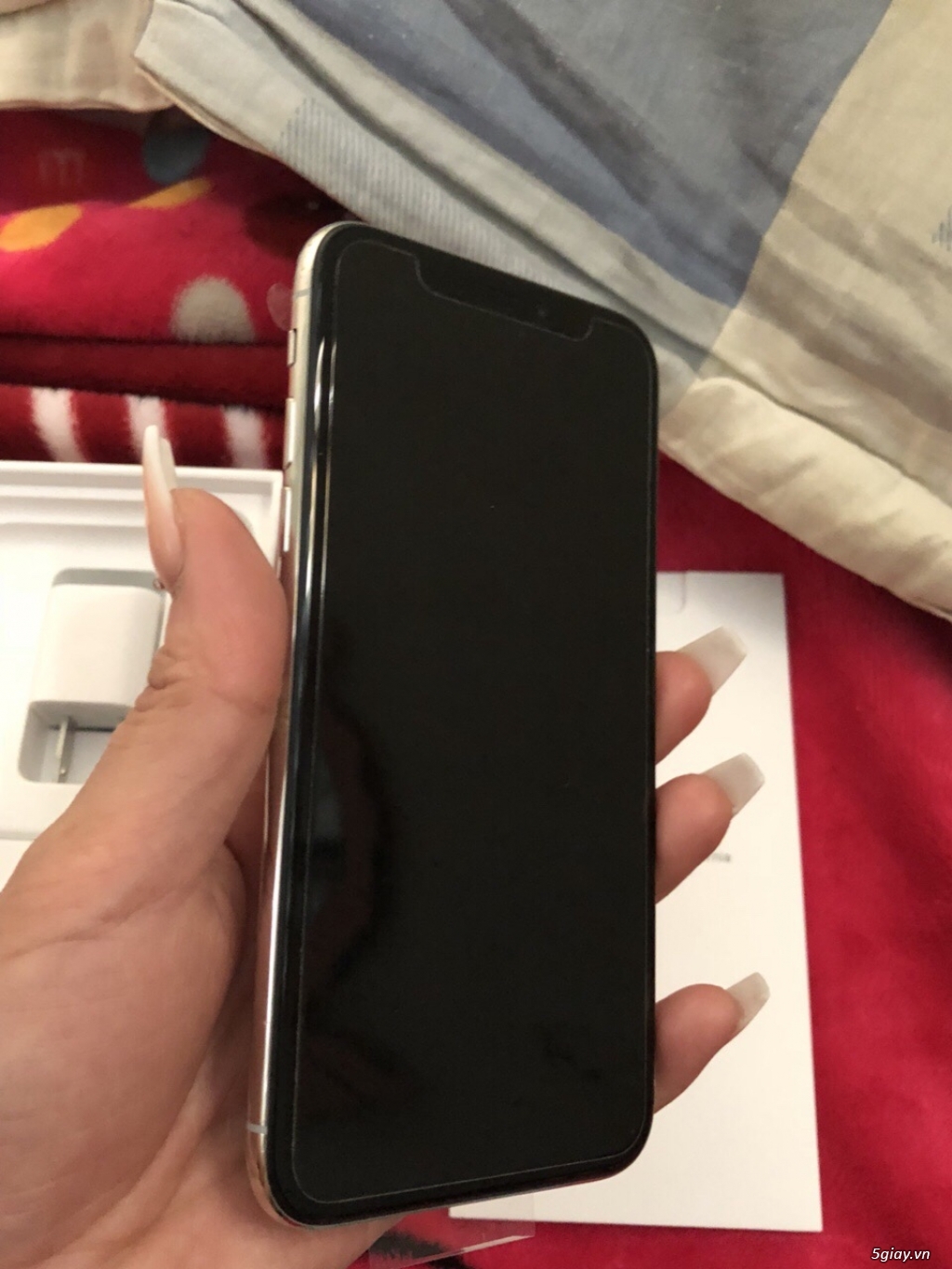 Iphone X 256gb - Trắng - 99,9% - 24tr500 - 4