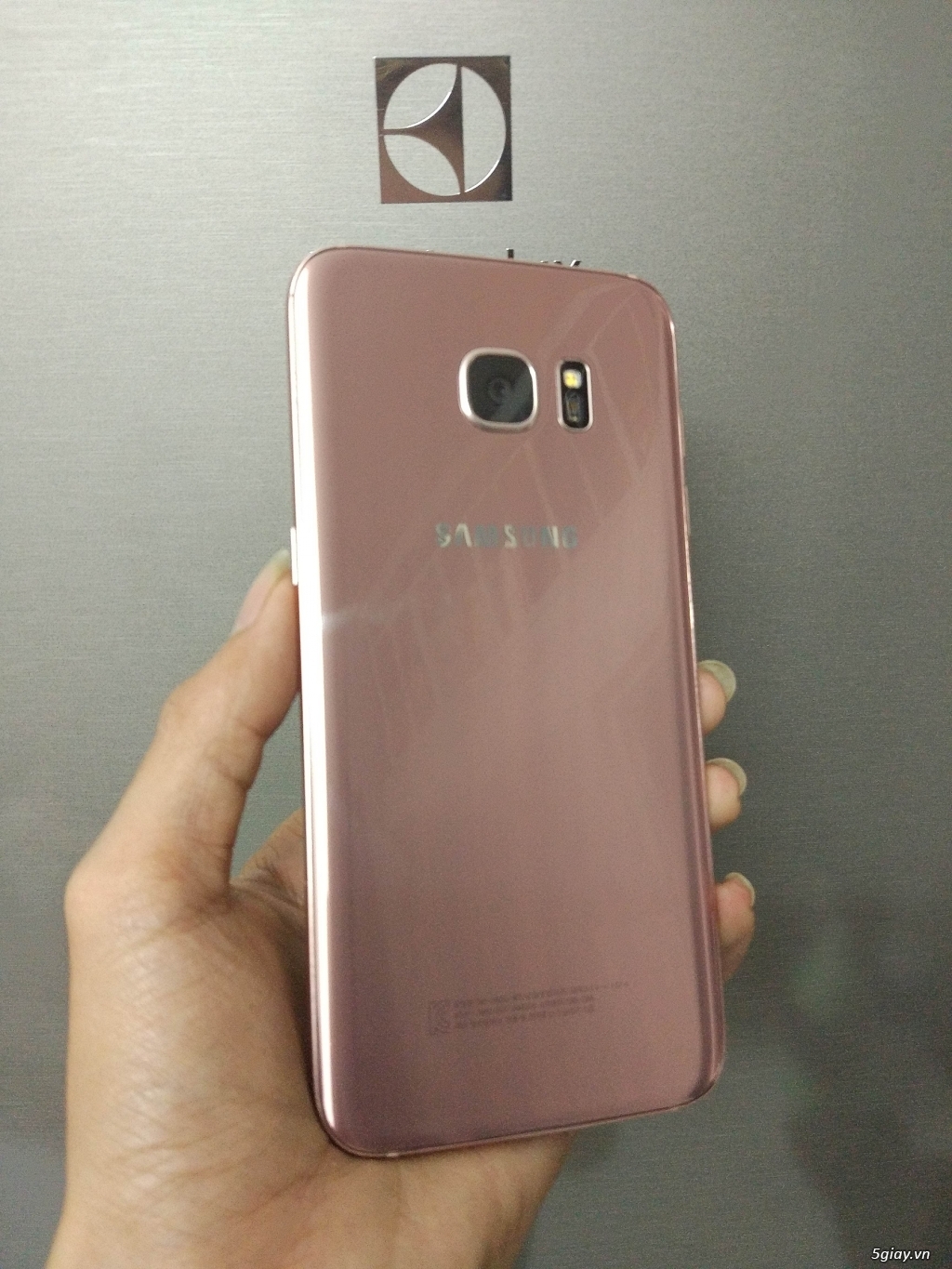 Q7=>Samsung Galaxy S7 Edge Bản Hàn Quốc Màu Hồng 32GB Zin 100% - 3