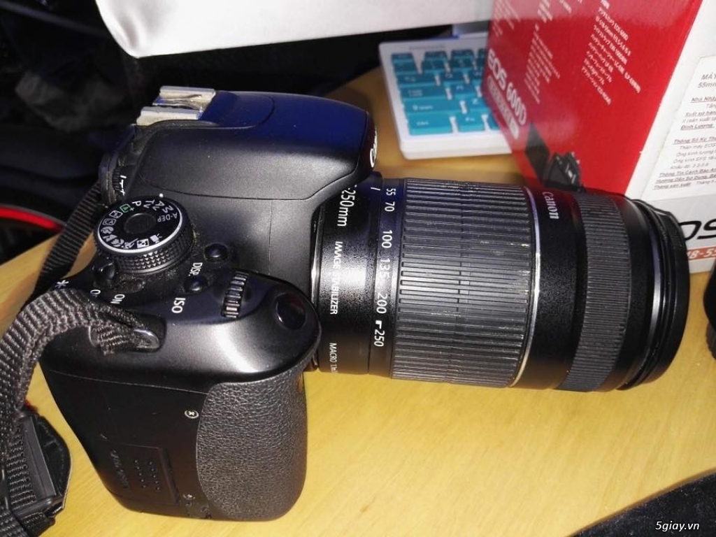 ban canon 600d fullbox - 2