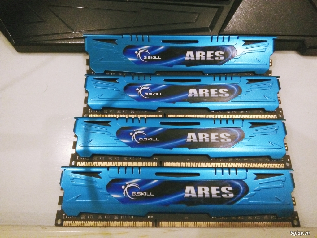 [HCM] G.Skill - Ares Series 32GB (4 x 8GB) DDR3-1866 (PC3 14900) C10