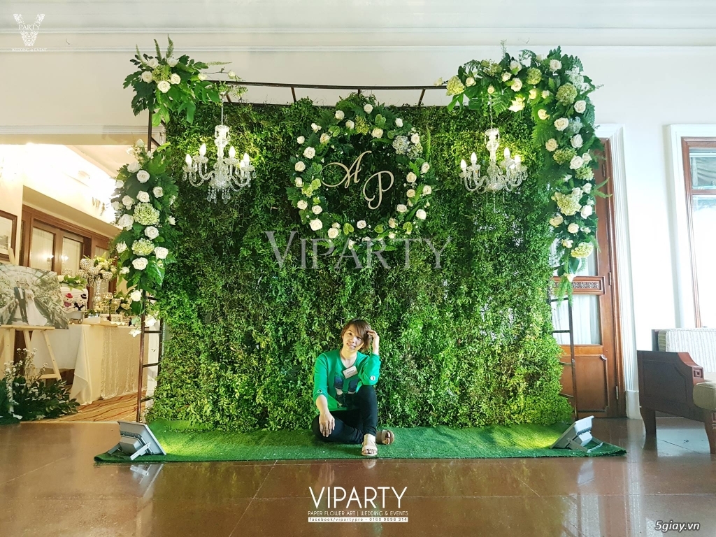 VIPARTY - Chuyên Trang Trí Backdrop Hoa Giấy [ Wedding & Events ] - 8