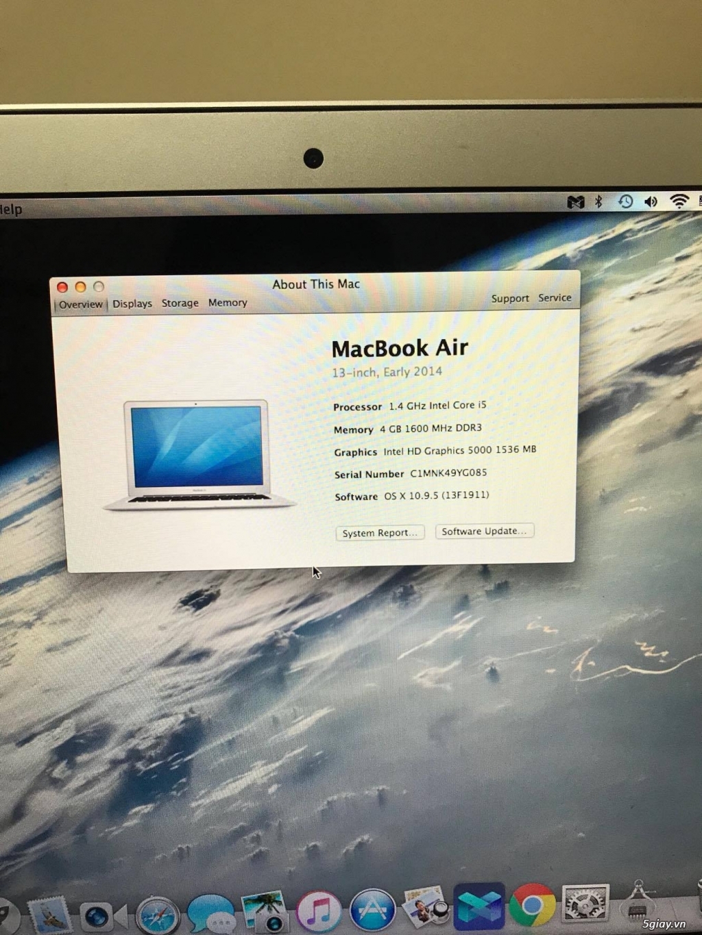 Apple Macbook Air 2014 13.3'' like new hàng xách tay Mỹ - 4