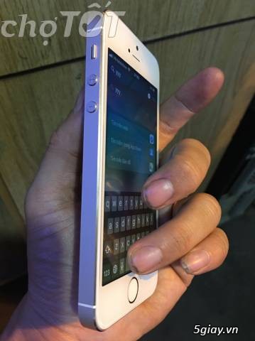 Iphone 5S 32 GB Gold 99% full zin full chức năng - 1
