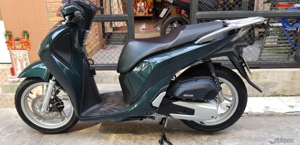 Honda SH sơn màu xanh rêu đá  Xưởng Sơn Xe Máy Chuyên Nghiệp  Sơn xe máy  tại Hà Nội